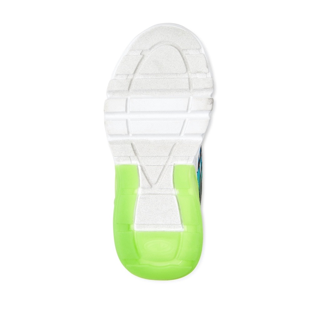 Boys light up sneakers feature memory foam and easy slip on design! - Picture 3 of 4